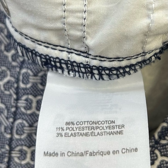 Tory Burch Printed Trouser Pants Size 25 - Picture 8 of 9